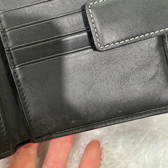Coach: Signature Wallet Billfold w/ Snap Flap - Picture 5 of 11